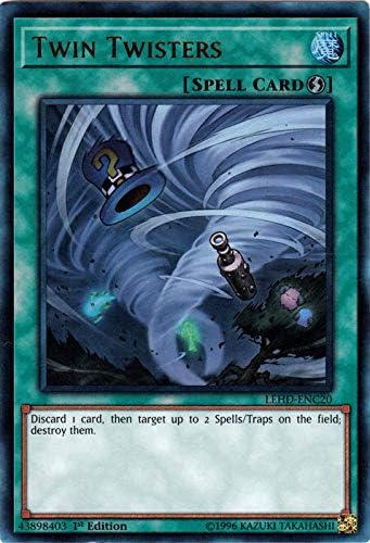 Yu-Gi-Oh! - Twin Twisters - LEHD-ENC20 - Ultra Rare - 1st Edition - Legendary Hero Decks - Phantom Knights Deck