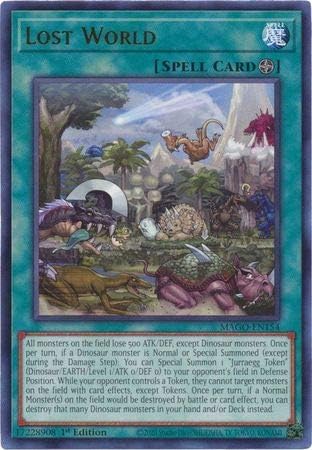 Lost World - MAGO-EN154 - Gold Rare - 1st Edition