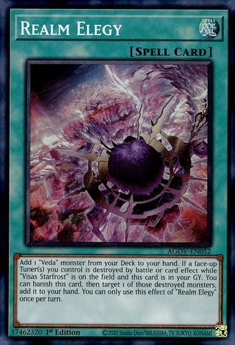 Realm Elegy - AGOV-EN052 - Super Rare - 1st Edition