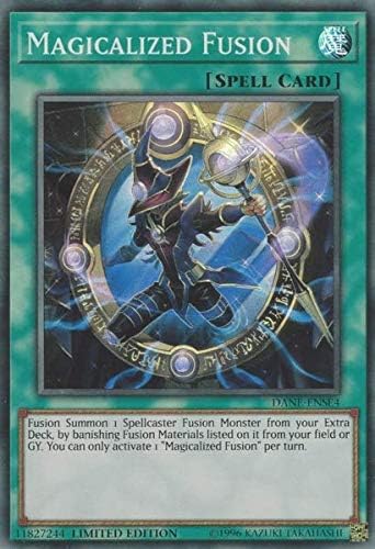 Yu-Gi-Oh! - Magicalized Fusion - DANE-ENSE4 - Super Rare - Limited Edition - Dark Neostorm: Special Edition
