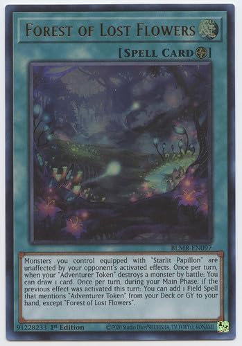 Forest of Lost Flowers - BLMR-EN097 - Ultra Rare - 1st Edition