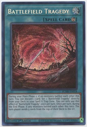 Battlefield Tragedy - BLMR-EN018 - Secret Rare - 1st Edition