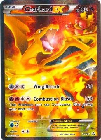 Pokemon - Charizard-EX (XY121) - XY Black Star Promos - Holo