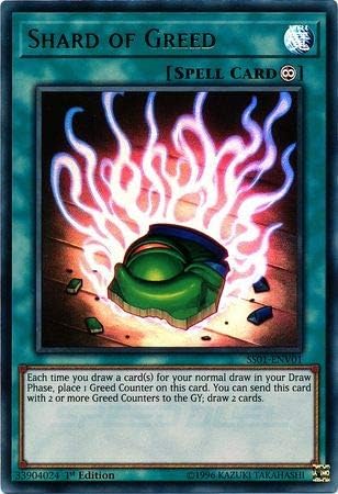 Yu-Gi-Oh! - Shard of Greed - SS01-ENV01 - Ultra Rare - 1st Edition