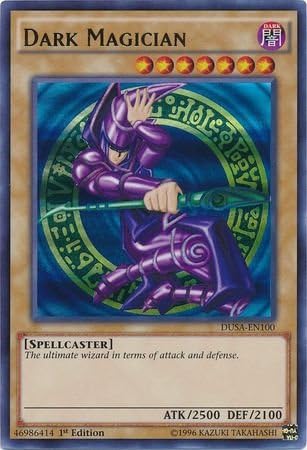 Dark Magician - DUSA-EN100 - Ultra Rare - 1st Edition - Duelist Saga (1st Edition)