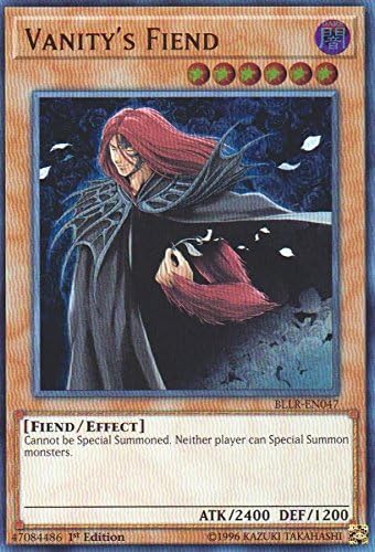 Vanity's Fiend - BLLR-EN047 - Ultra Rare - 1st Edition - Battles of Legend: Light's Revenge (1st Edition)