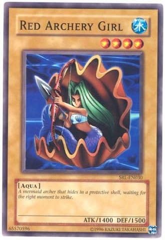 Yu-Gi-Oh! - Red Archery Girl (SRL-EN030) - Spell Ruler - Unlimited Edition - Common