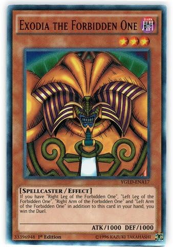 Exodia The Forbidden One (YGLD-ENA17)