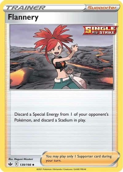 Flannery - 139/198 - Uncommon - Sword & Shield - Chilling Reign