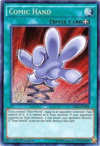 Yu-Gi-Oh! - Comic Hand (DRL2-EN026) - 1st Edition - Secret Rare