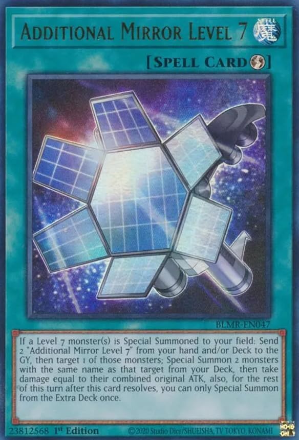 Additional Mirror Level 7 - BLMR-EN047 - Ultra Rare 1st Edition - yugioh