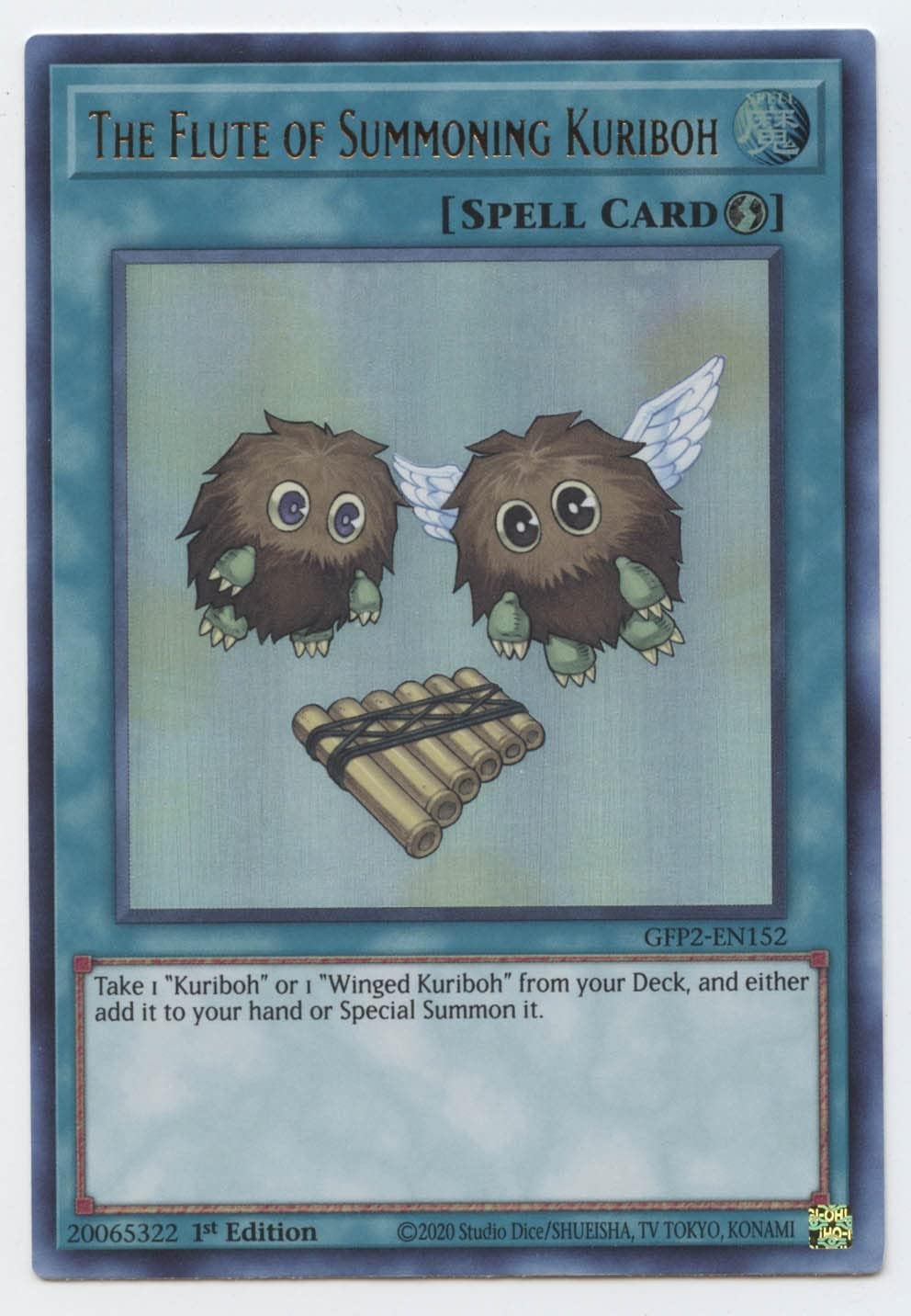 YU-GI-OH! The Flute of Summoning Kuriboh - Ultra Rare - 1st Edition -