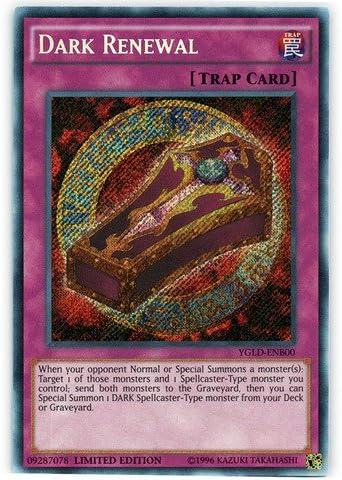 Yu-Gi-Oh! - Dark Renewal (YGLD-ENB00) - Yugi's Legendary Decks - 1st Edition - Secret Rare by Yu-Gi-Oh!