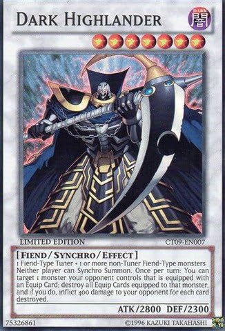 YU-GI-OH! - Dark Highlander (CT09-EN007) - 2012 Collectors Tins - Limited Edition - Super Rare