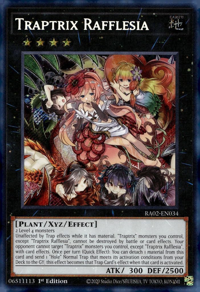 Traptrix Rafflesia (Secret Rare) - RA02-EN034 - Secret Rare - 1st Edition