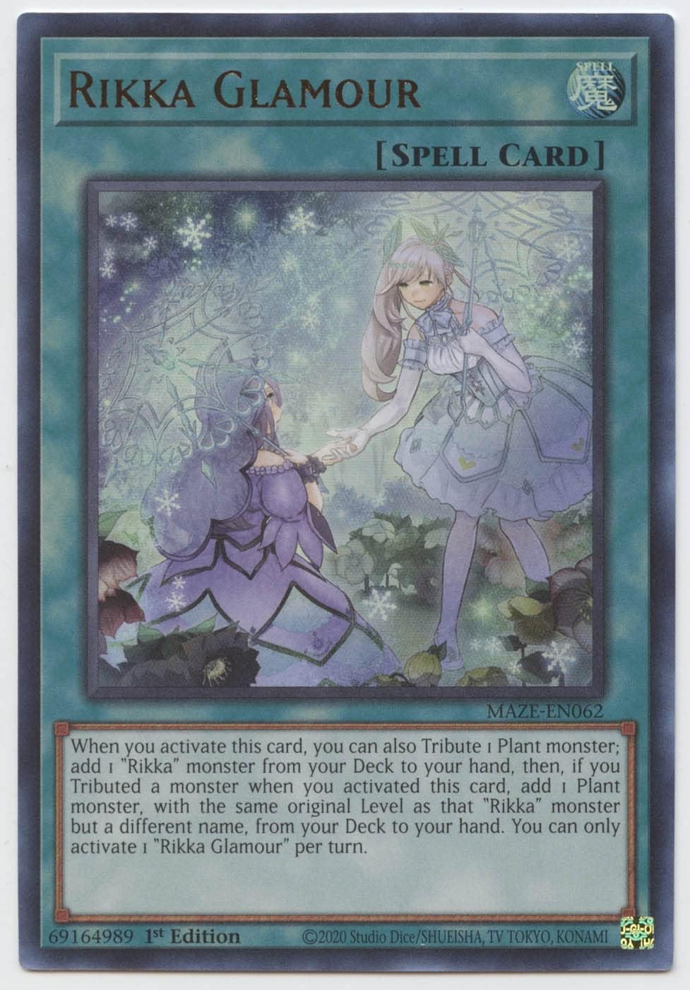 Rikka Glamour - MAZE-EN062 - Ultra Rare - 1st Edition