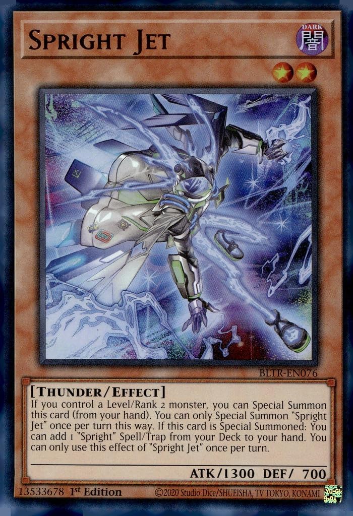 Spright Jet - BLTR-EN076 - Ultra Rare - 1st Edition
