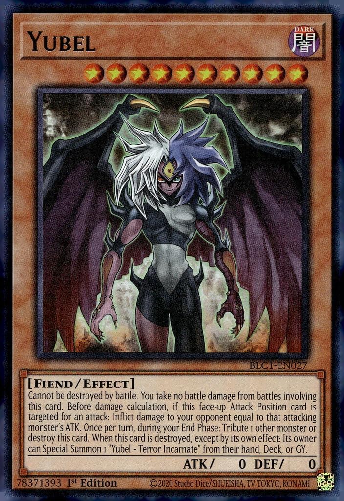 YU-GI-OH! Yubel - BLC1-EN027 - Ultra Rare - 1st Edition