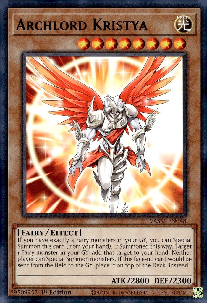 Archlord Kristya - VASM-EN048 - Rare - 1st Edition