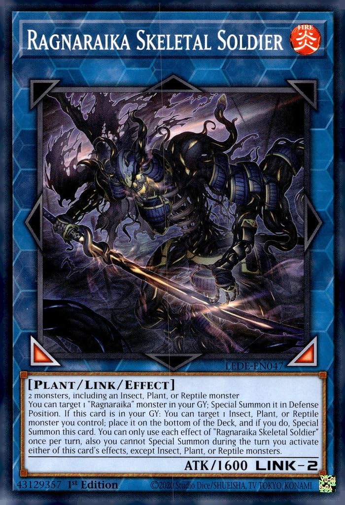 Ragnaraika Skeletal Soldier - LEDE-EN047 - Common - 1st Edition