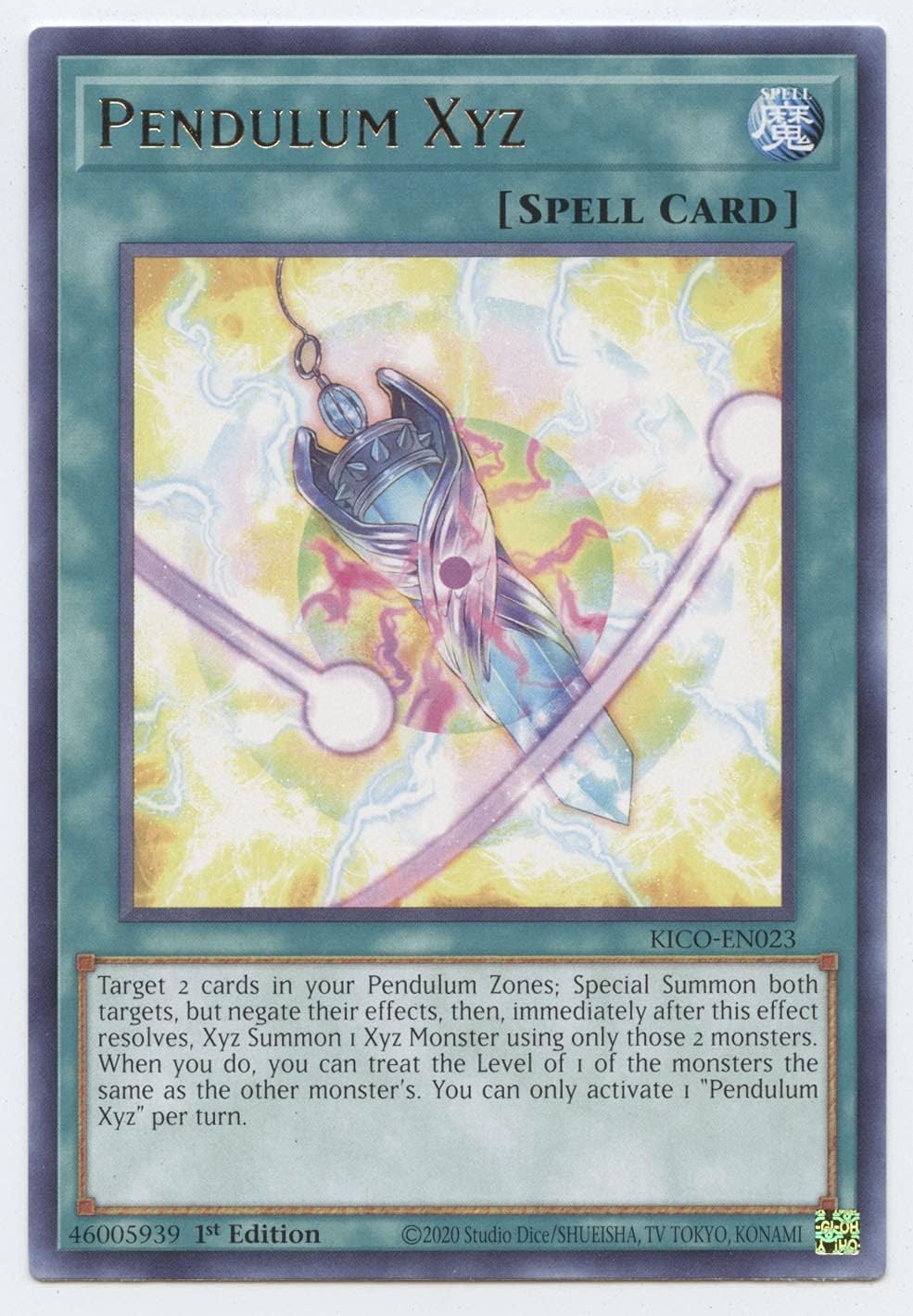 Pendulum Xyz - KICO-EN023 - Rare - 1st Edition