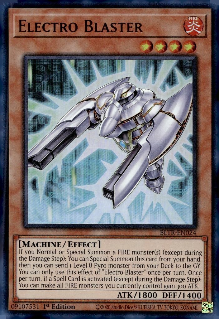 Electro Blaster - BLTR-EN024 - Ultra Rare - 1st Edition