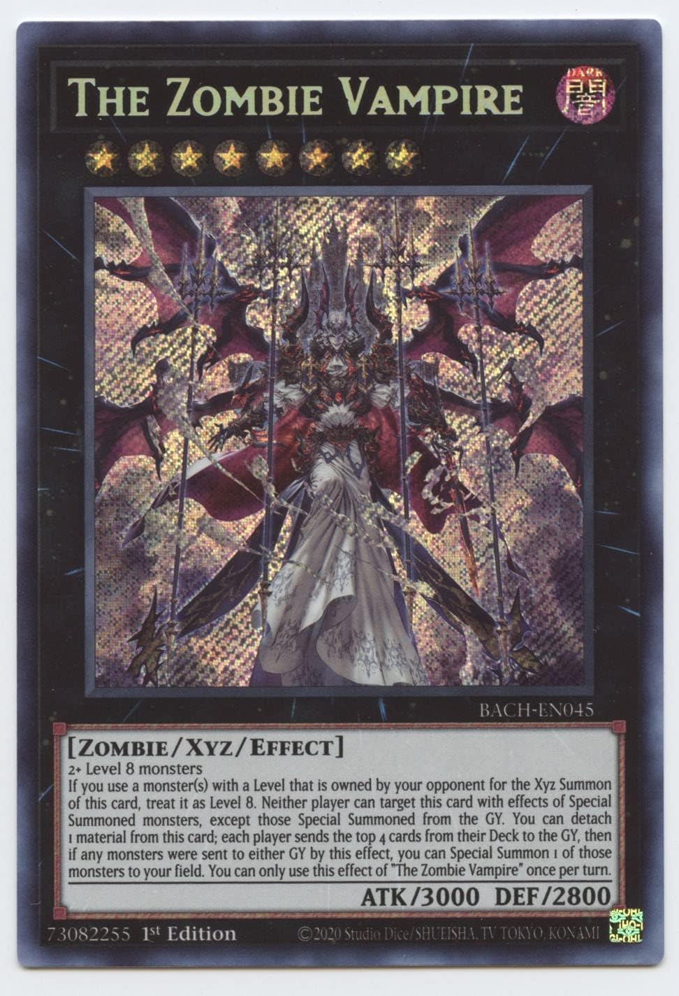 The Zombie Vampire - BACH-EN045 - Secret Rare - 1st Edition