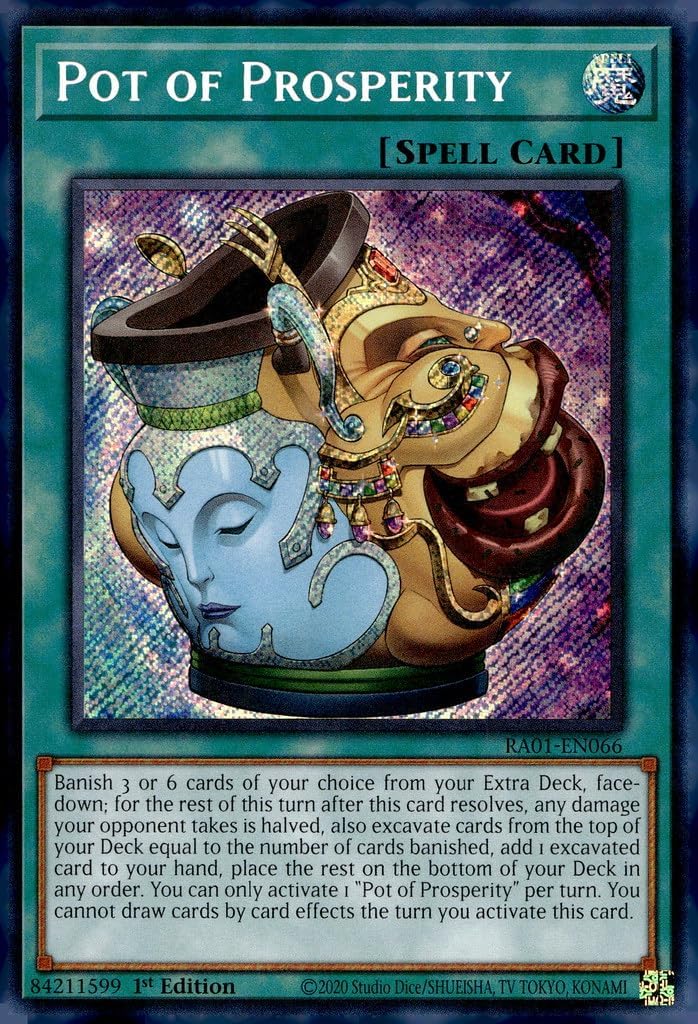 Pot of Prosperity (Secret Rare) - RA01-EN066 - Secret Rare - 1st Edition