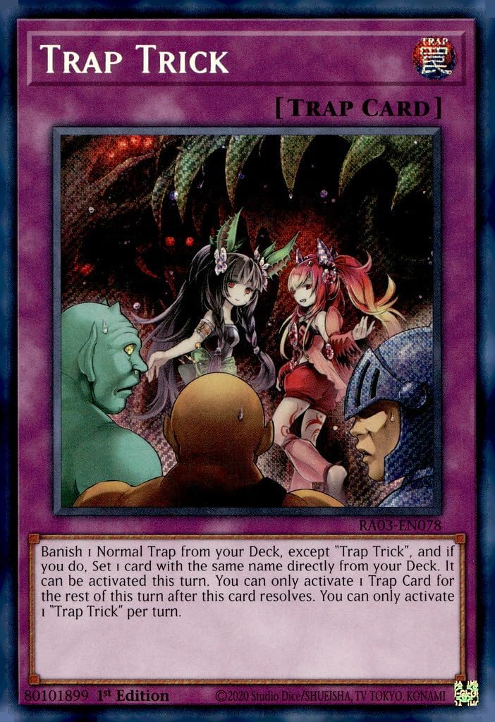 Trap Trick (Secret Rare) - RA03-EN078 - Secret Rare - 1st Edition