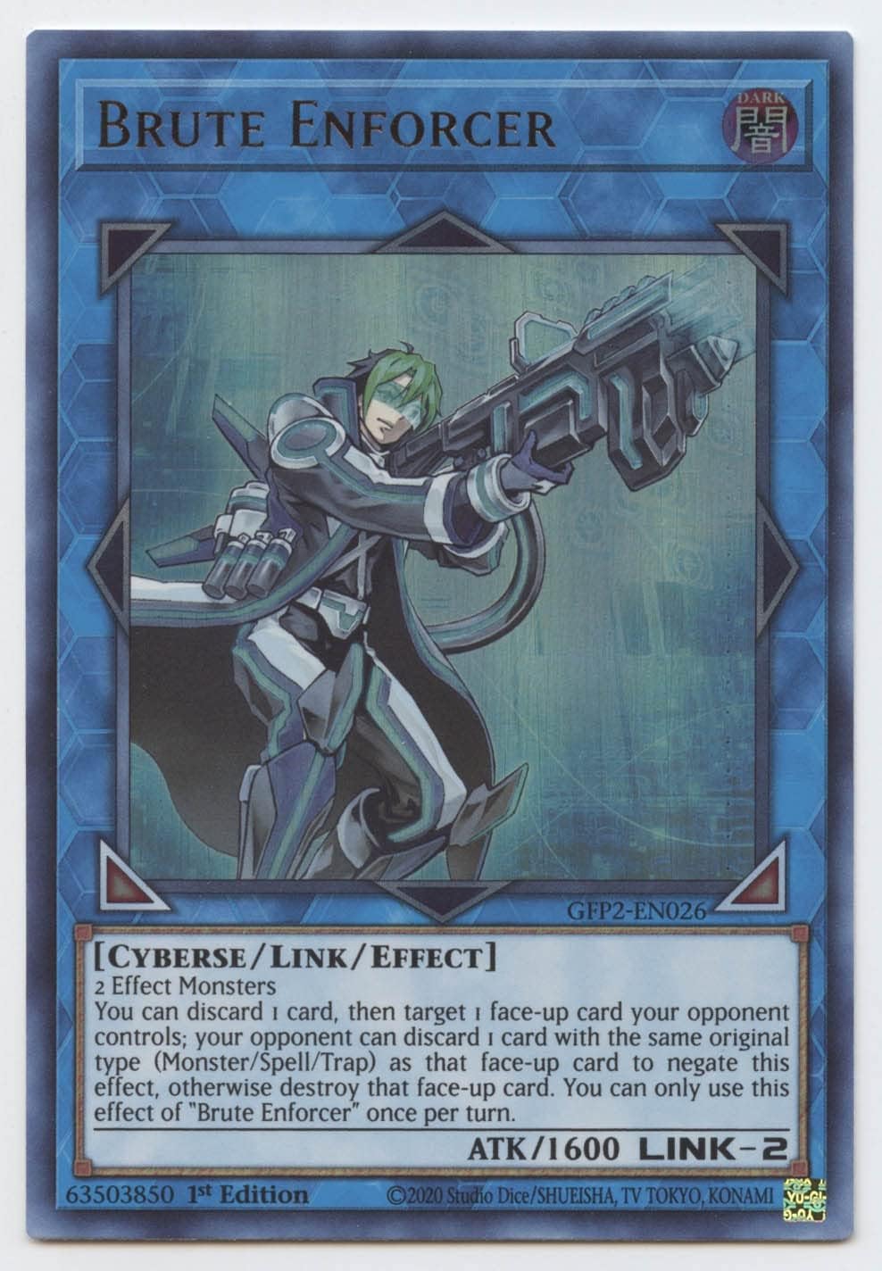 Brute Enforcer - GFP2-EN026 - Ultra Rare - 1st Edition