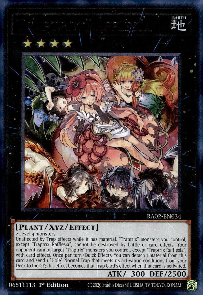 Traptrix Rafflesia (UR) - RA02-EN034 - Ultra Rare - 1st Edition