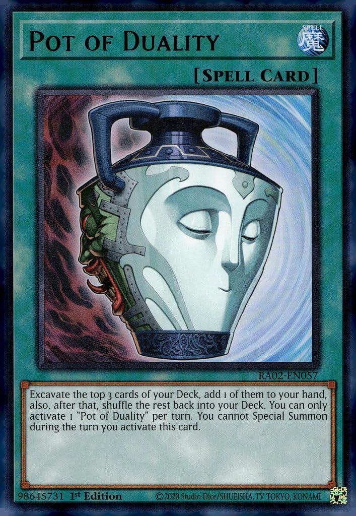 Pot of Duality (UR) - RA02-EN057 - Ultra Rare - 1st Edition