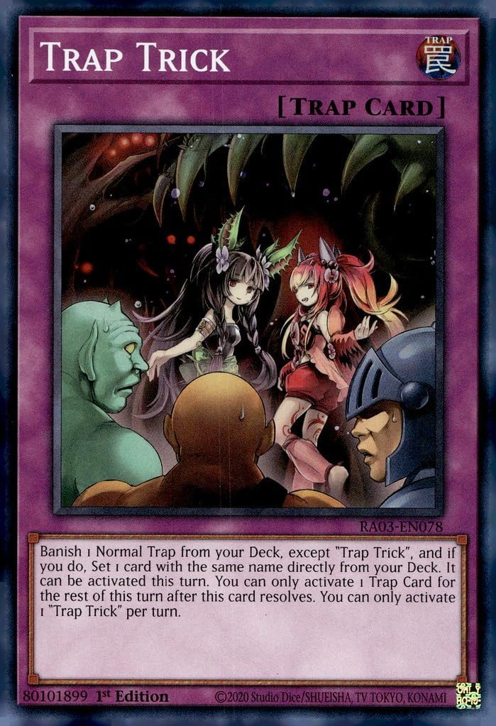 Trap Trick - RA03-EN078 - Super Rare - 1st Edition