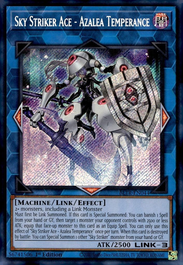 Sky Striker Ace - Azalea Temperance - BLTR-EN044 - Secret Rare - 1st Edition