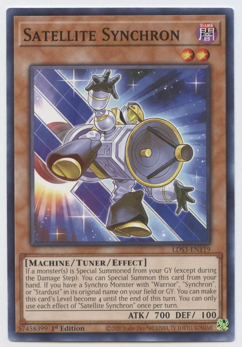 YU-GI-OH! Satellite Synchron - LDS3-EN119 - Common - 1st Edition