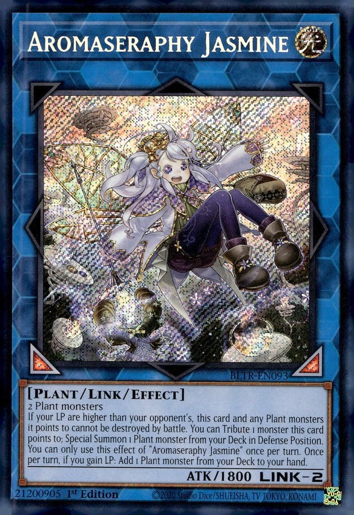 Aromaseraphy Jasmine - BLTR-EN093 - Secret Rare - 1st Edition