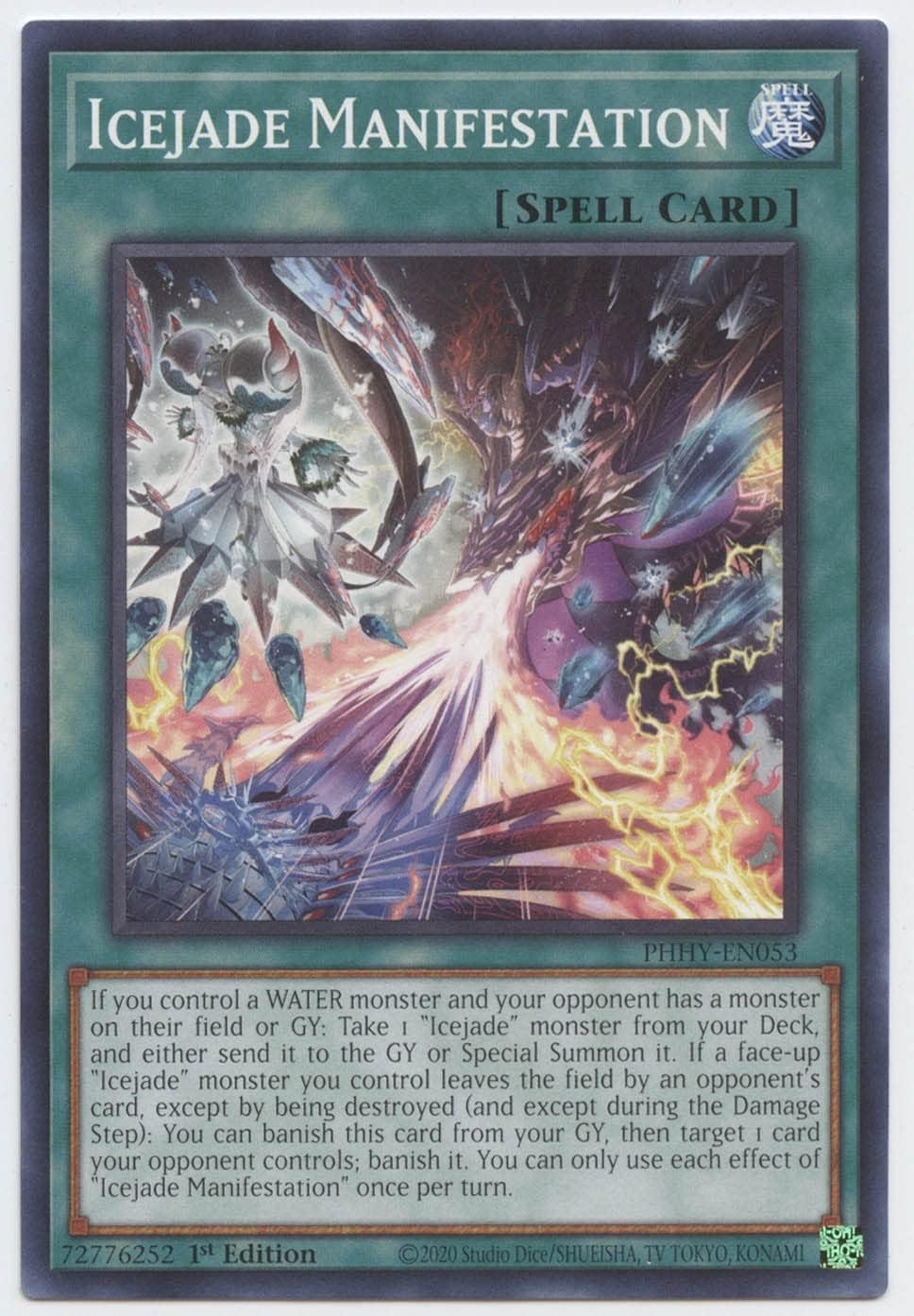 Icejade Manifestation - PHHY-EN053 - Common - 1st Edition