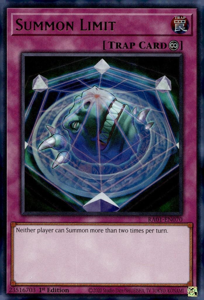 Summon Limit (UR) - RA01-EN070 - Ultra Rare - 1st Edition