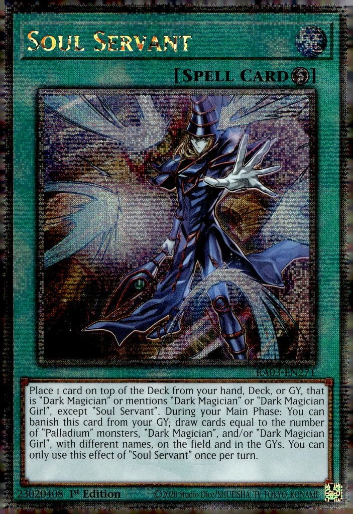Soul Servant (Quarter Century Secret Rare) - RA03-EN271 - Quarter Century Secret Rare - 1st Edition
