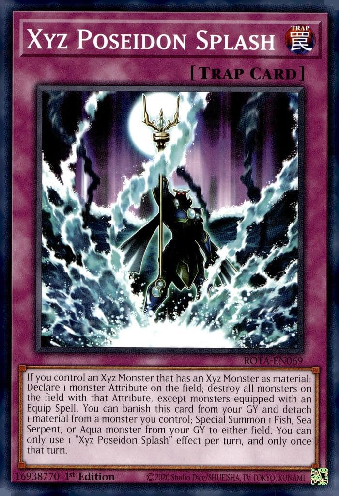 Xyz Poseidon Splash - ROTA-EN069 - Common - 1st Edition