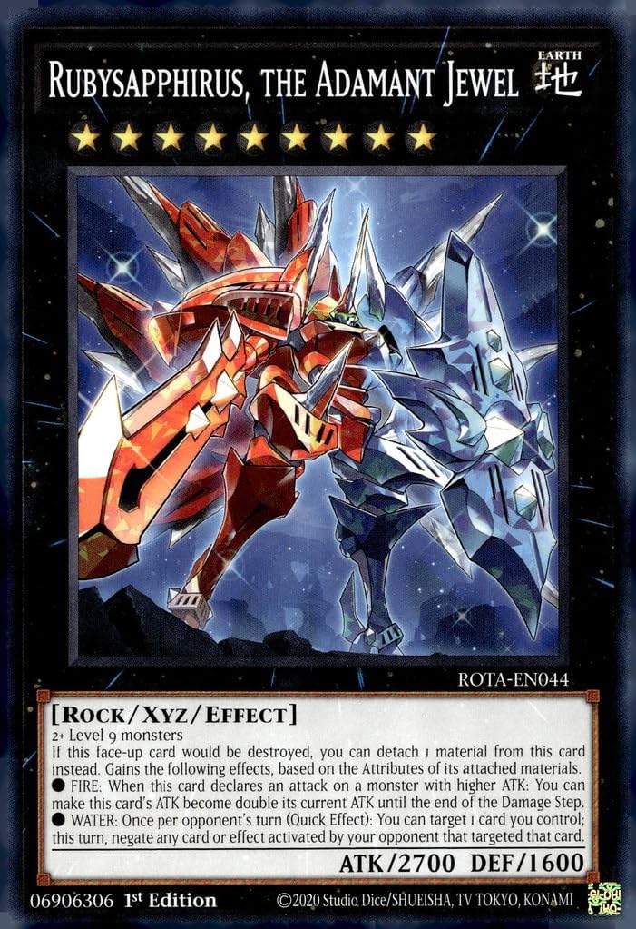 Rubysapphirus, The Adamant Jewel - ROTA-EN044 - Common - 1st Edition