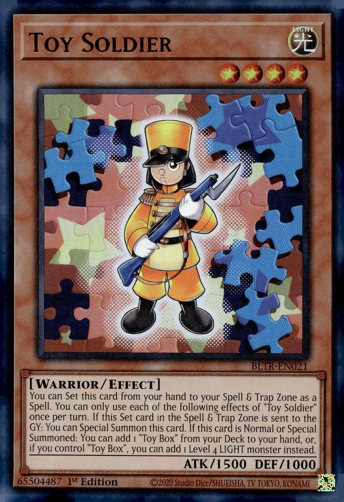 YU-GI-OH! Toy Soldier - BLTR-EN021 - Ultra Rare - 1st Edition