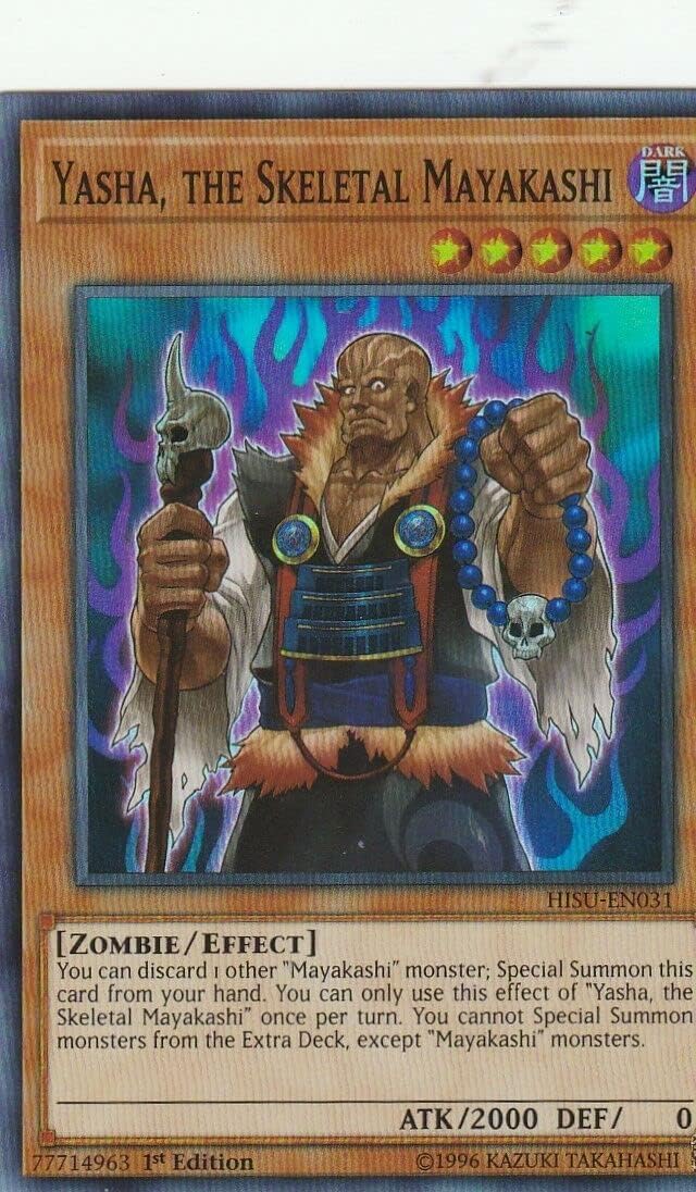 Yugioh YASHA The Skeletal MAYAKASHI HISU-EN031