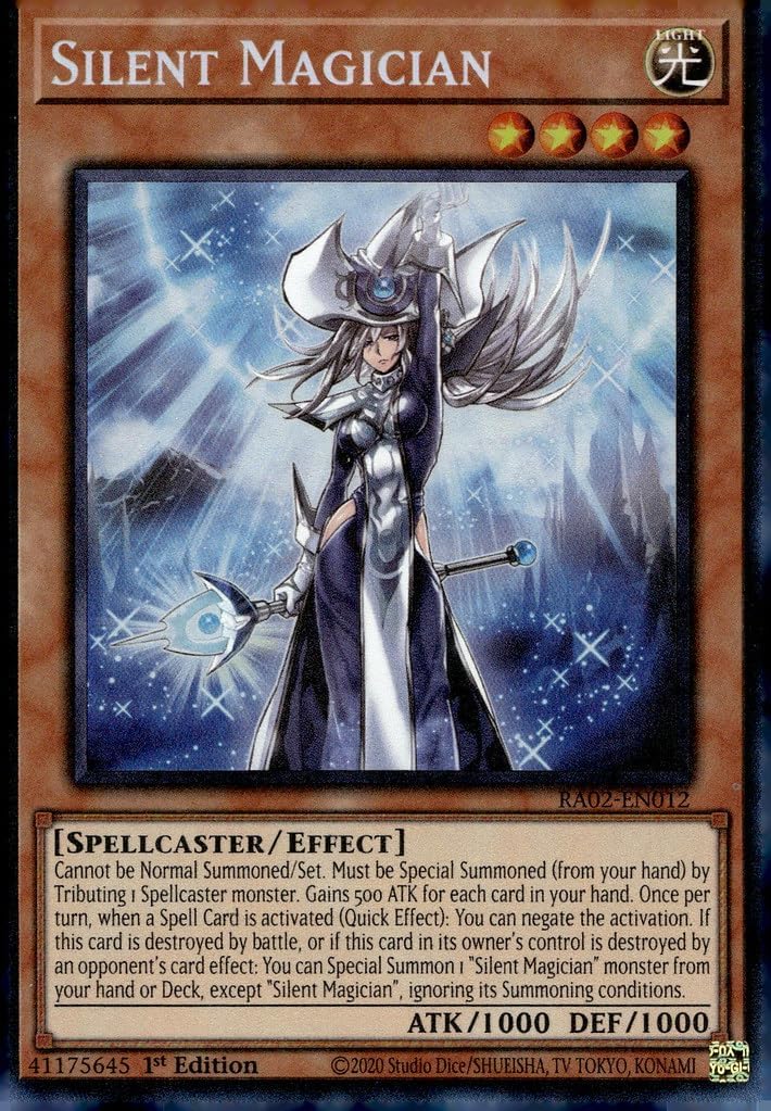 Silent Magician (PCR) - RA02-EN012 - Prismatic Collector's Rare - 1st Edition