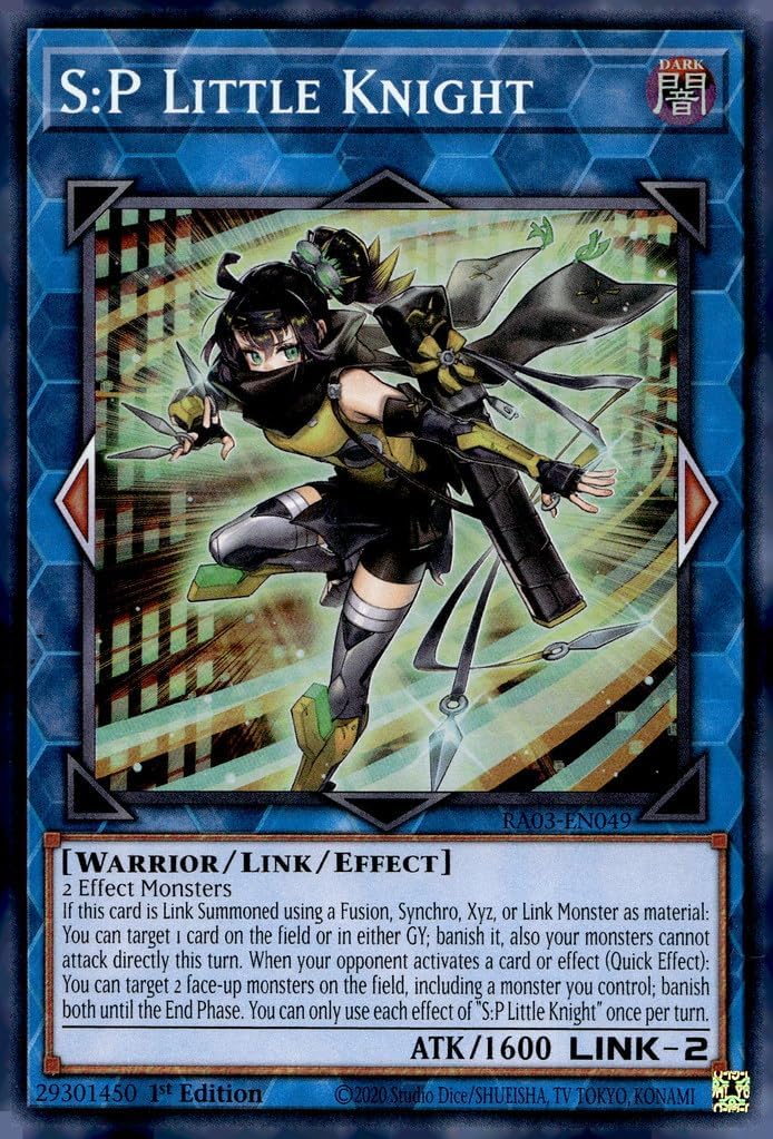 S:P Little Knight - RA03-EN049 - Super Rare - 1st Edition
