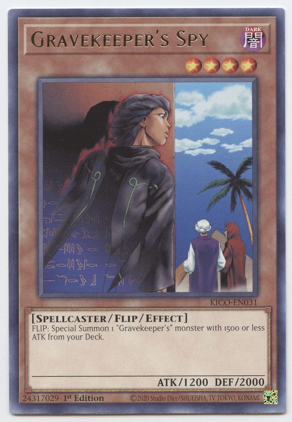 Gravekeeper's Spy - KICO-EN031 - Rare - 1st Edition