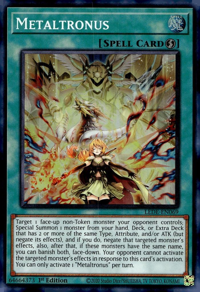 YU-GI-OH! Metaltronus - LEDE-EN069 - Super Rare - 1st Edition