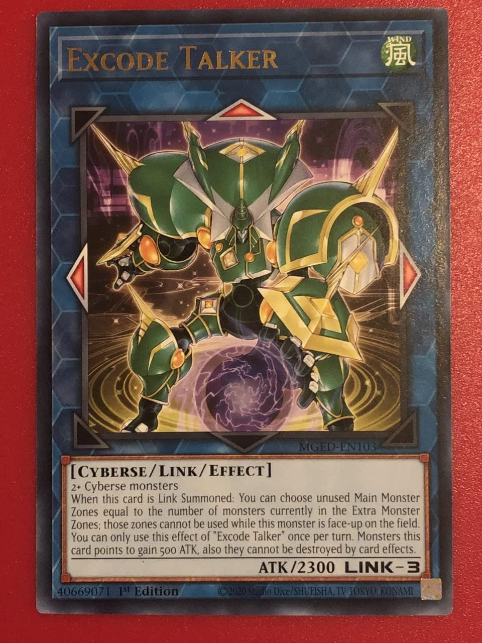 Excode Talker Yugioh! MAGO-EN103