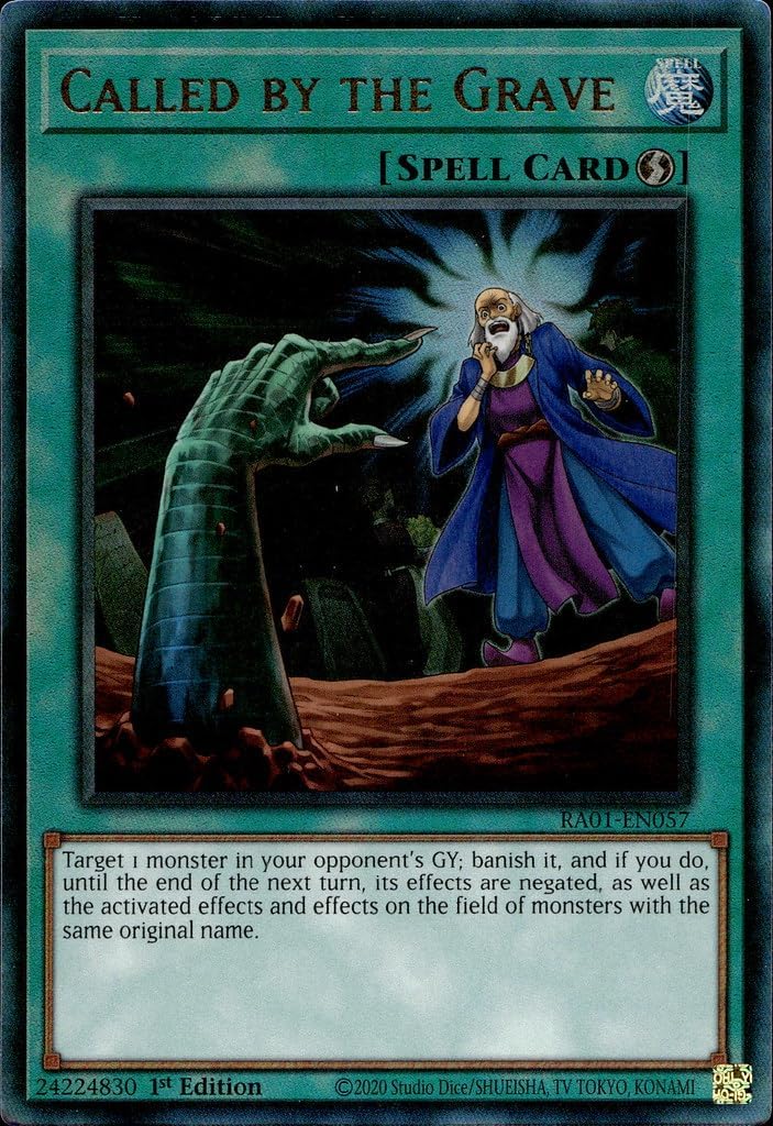 Called by The Grave (PUR) - RA01-EN057 - Prismatic Ultimate Rare - 1st Edition