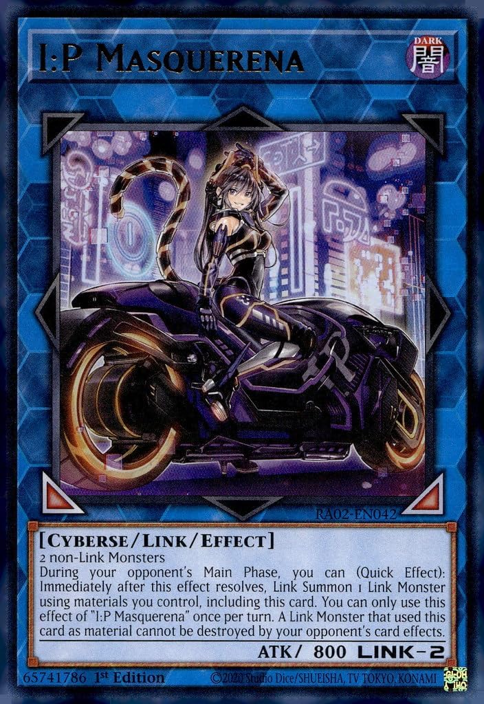 I:P Masquerena (Alternate Art) (UR) - RA02-EN042 - Ultra Rare - 1st Edition